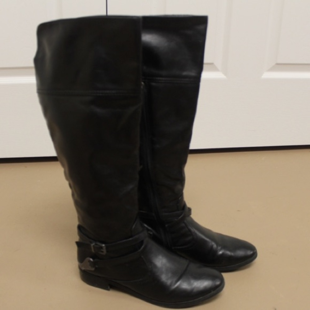 Tall Black Boots